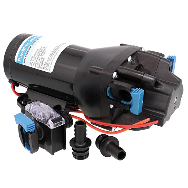 Jabsco Par-Max HD4 i brug, pumpende vand på båden