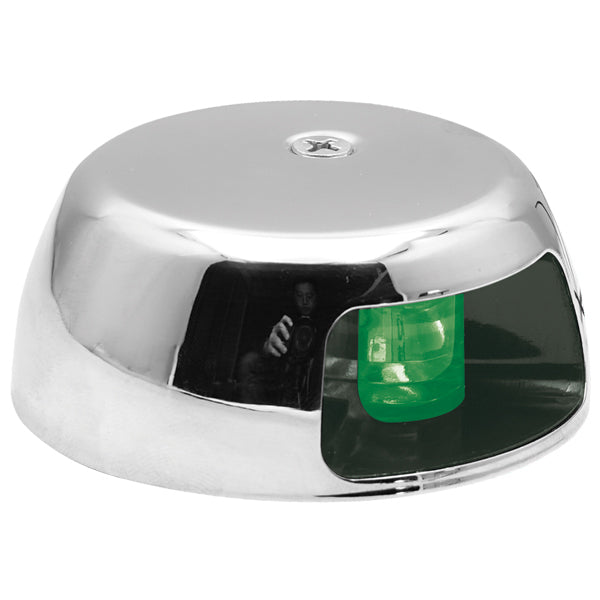 SeaTec LED lanterne med stålhus set fra siden