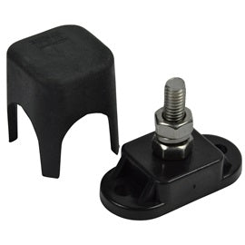 BEP samleblok 6mm rød med dæksel set forfra