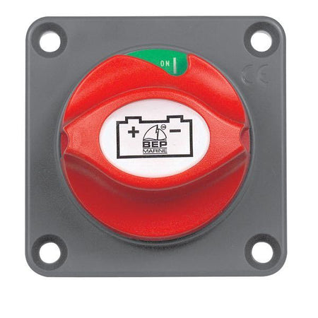 BEP hovedafbryder 275Amp til indbygning set forfra, klar til installation.