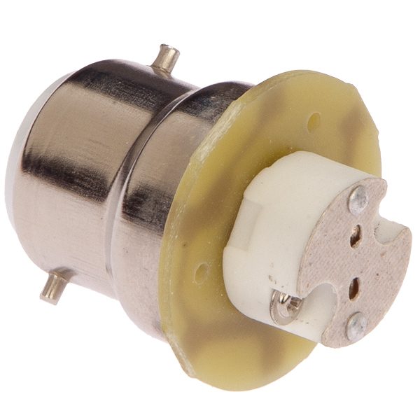 Nautecled adapter BA22D til G4 lyser op i båden