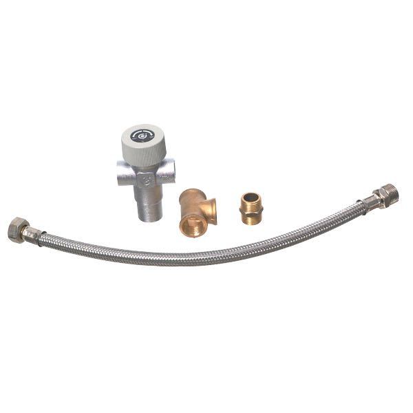 Quick Sigmar mixer-termostat med kontrolknapper set forfra