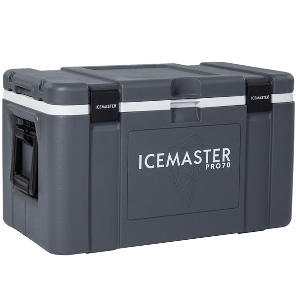 Icemaster køle/is boks set forfra med åbent låg