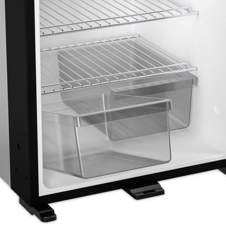 Dometic køleskab NRX0060S med interne hylder synligt