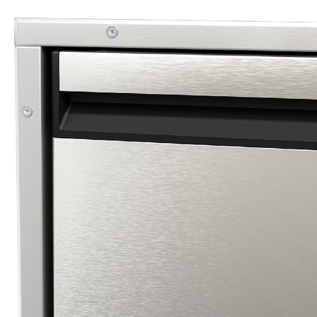 Dometic ramme RF316 til NRX60 i rustfrit stål set fra siden