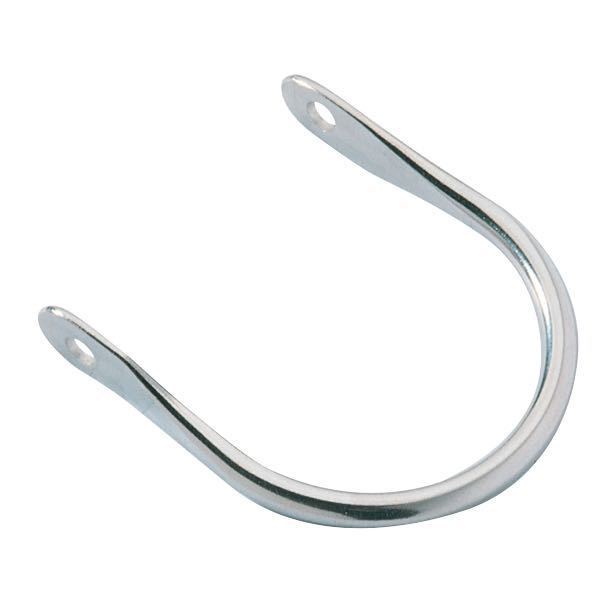 Ronstan boom hanger bøjle 100mm lang set fra siden i bådudstyr