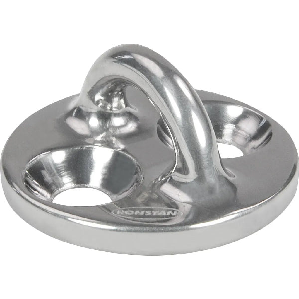 Ronstan pad eye base Ø34mm og bøjle Ø5mm set fra siden