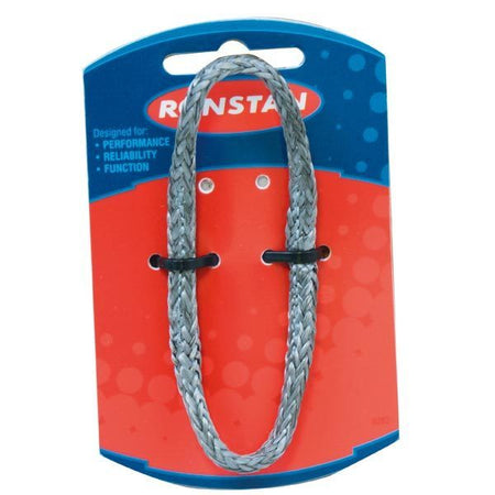 Ronstan Orbit dynema link enkelt 80mm, set forfra med fokus på detaljerne.