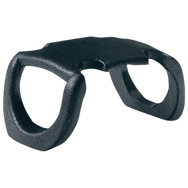 Ronstan Orbit samle clips enkelt model serie 40 set fra siden, klar til montage.