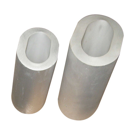 Wirelås af aluminium med diameter på 16 mm fra SeaTec, set fra siden.