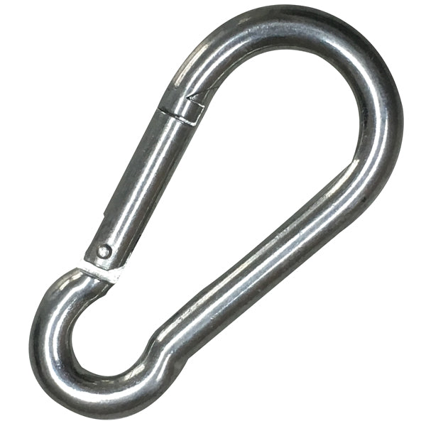 1852 karabinhage vist forfra, robust design til marinetilbehør.