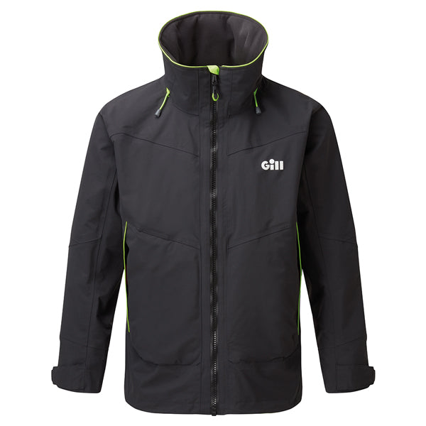 Gill OS32J Coastal jakke i grafit set forfra