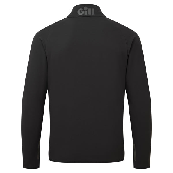 Gill jakken i sort vist bagfra med detaljer