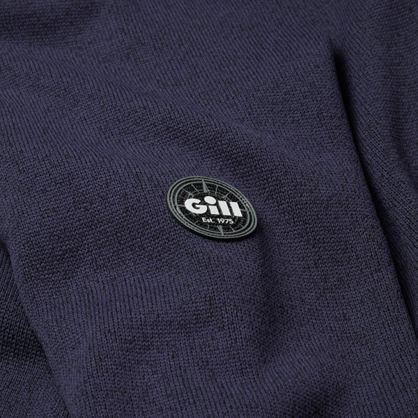 Gill fleecejakke i navy set bagfra