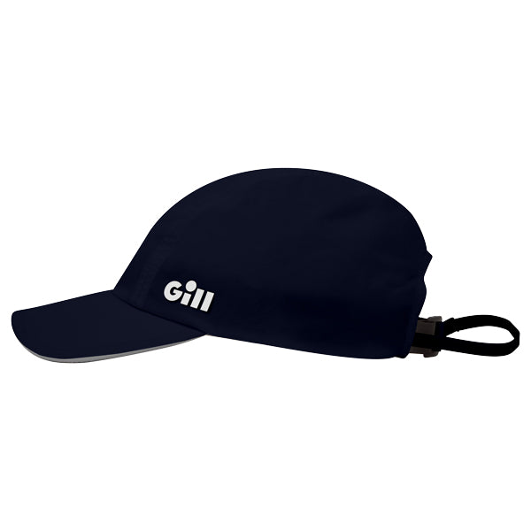 Gill 151 Regatta Cap i navy set fra siden.