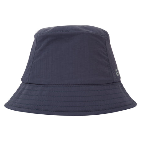 Gill 155 bøllehat i navy, set ovenfra med bred skygge