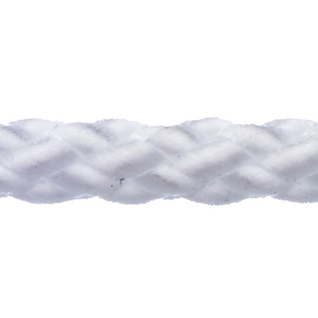 Robline polyester allroundline i hvid farve, 10 mm tyk, 1 meter længde