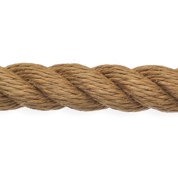 Robline Trad-Tex 18mm brun line på rulle, klar til brug.