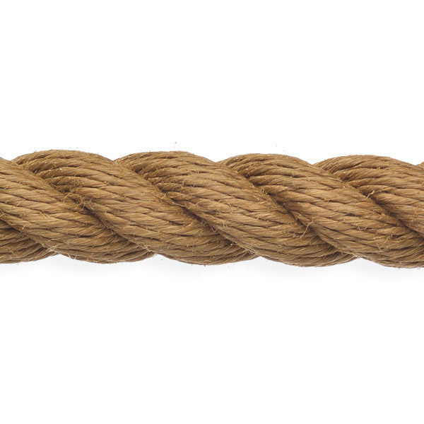 Robline Trad-Tex 8mm brun snor rullet op på en spole