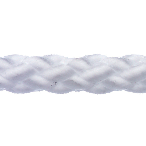 Robline Polyester 8 Allroundline 2mm i hvid farve, vist i lige længde