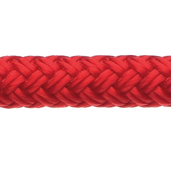 Robline Orion 500 trim/skødeline i rød farve, 8mm tyk, 1 meter lang