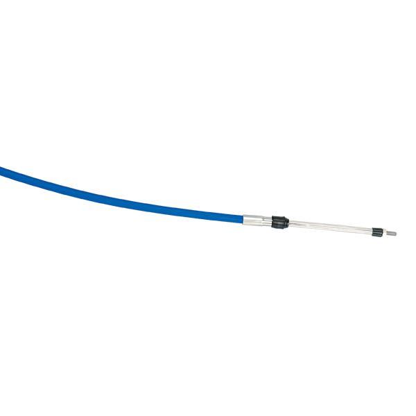 Ultraflex kontrolkabel på en båd med fokus på dets funktionalitet