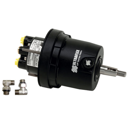 Overblik over Ultraflex OBF1 styringspakke med tilbehør