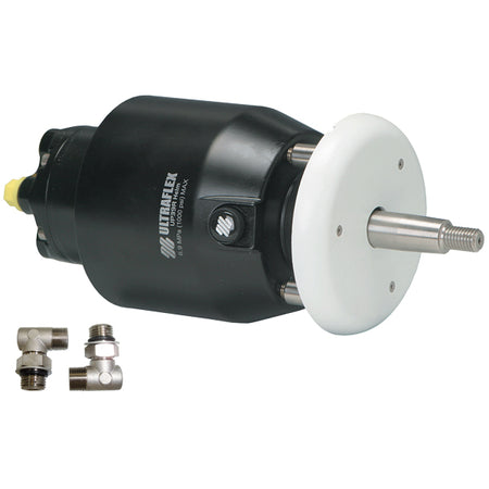 Ultraflex hydraulisk ratpumpe med 5 kamre set fra siden