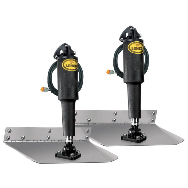 Lenco trimplaner 9x9" set skråt fra siden
