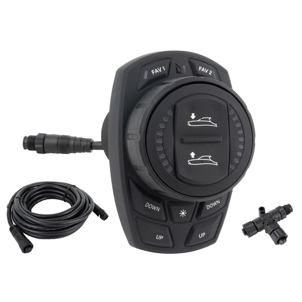 Lenco Pro Control Assist Flybridge Keypad set forfra med kabler