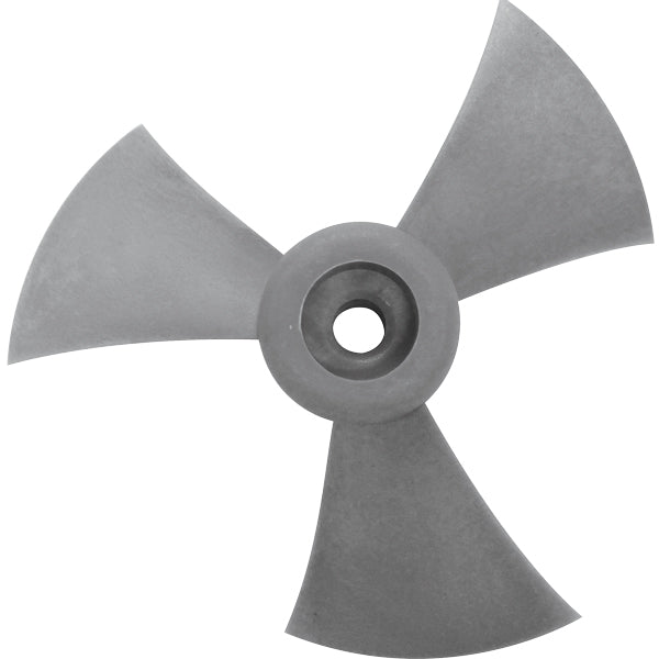 Max Power Propel Ø125mm 3-bladet propeller set fra siden
