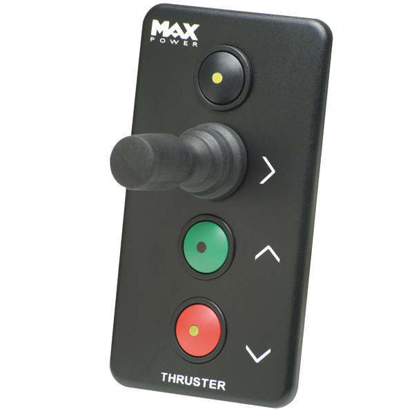 Max Power joystick til vip og compact retractable propeller, set forfra.