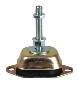 SeaTec motorophæng set forfra med detaljeret design
