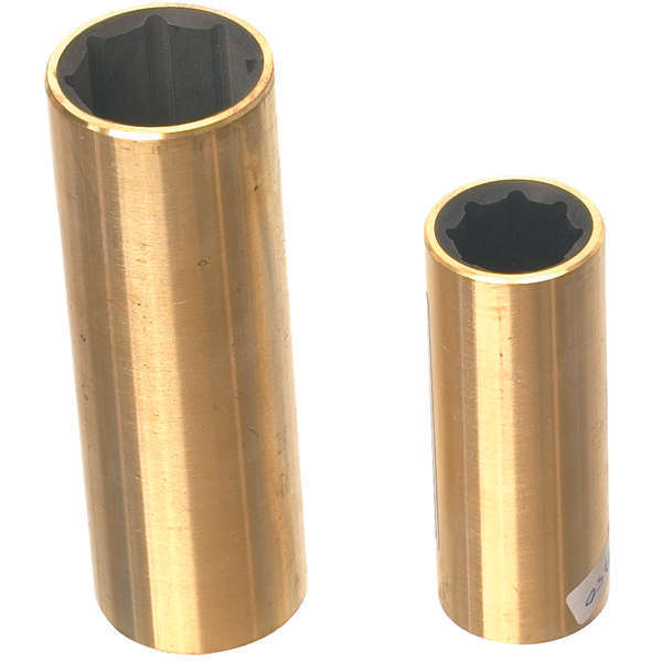 SeaTec gummileje 40 x 55 x 160mm, set fra siden, klar til installation.