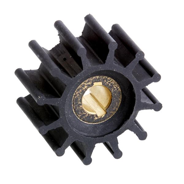 SeaTec impeller til 1/2" pumpe PM 16 vist på hvid baggrund.