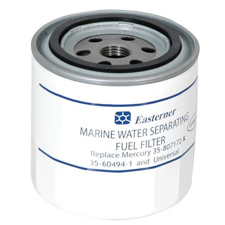 Benzinfilter fra SeaTec, 10 micron, set forfra med klar væske