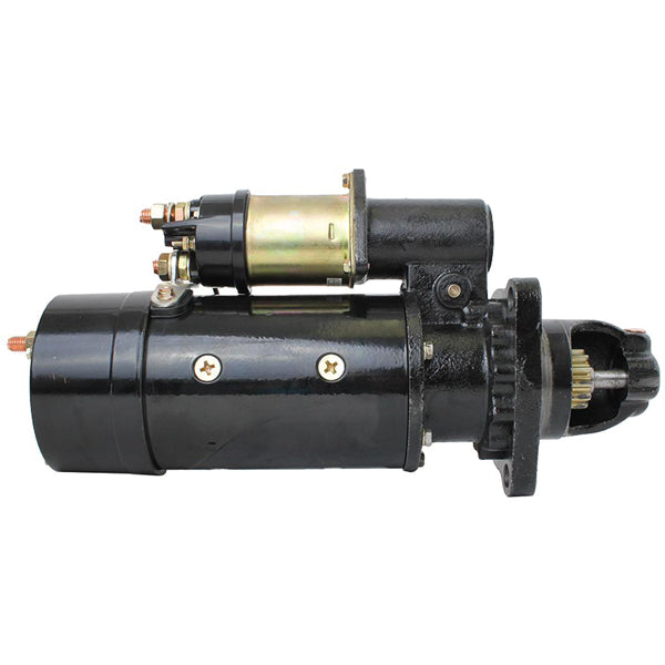 Quicksilver 12 Volt starter set fra siden med tilslutningspunkter synlige.