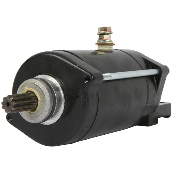Quicksilver 12-volt starter set foran på en båd motor
