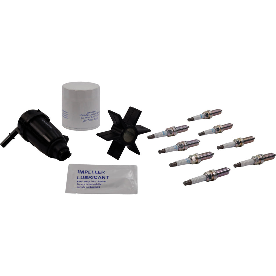 SeaTec Mercury servicekit til V8 motor, 4,6L, præsenteret forfra
