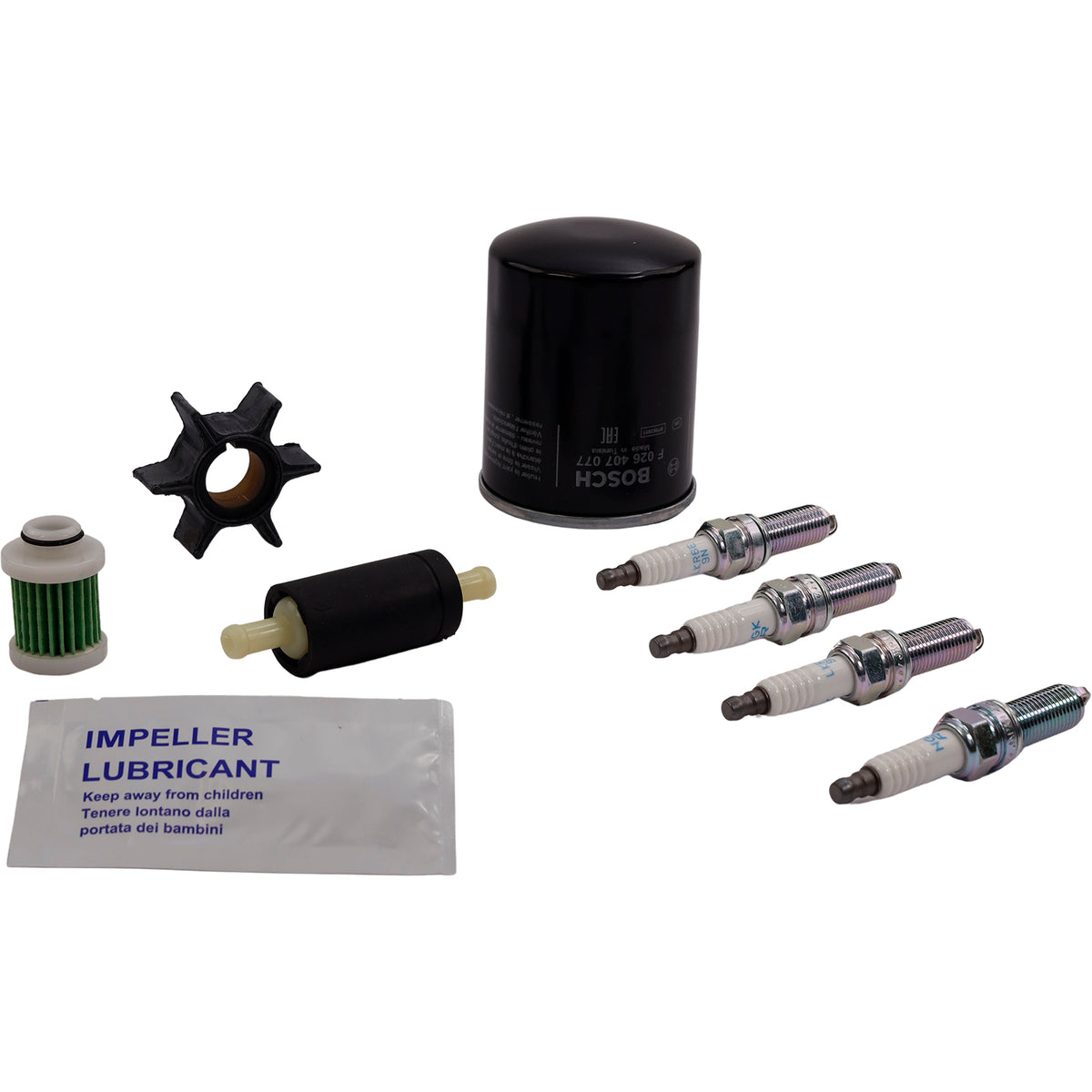 SeaTec Yamaha servicekit pakket i en robust kasse