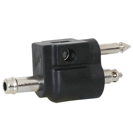 Connector han til Yamaha/Mariner/Mercury fra SeaTec, præsenteret på hvid baggrund.