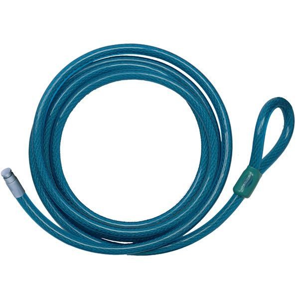 SeaTec RF stål kabel 5m til motorlås, vist i nærbillede