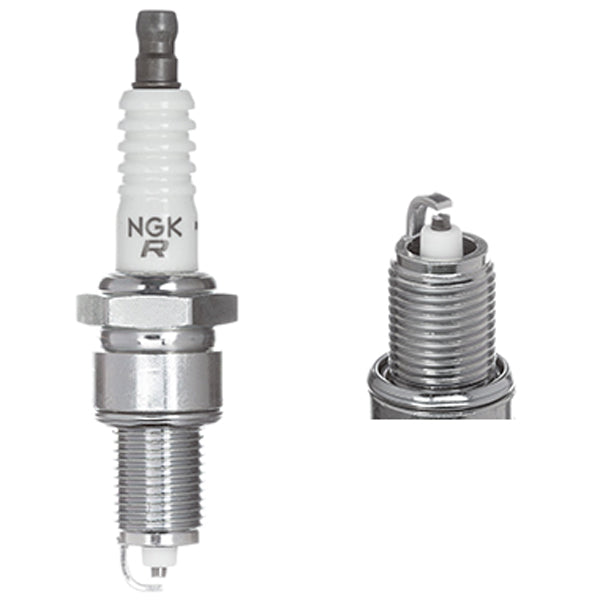 NGK tændrør GR5 set fra siden med detaljer om elektroden.