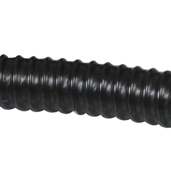 SeaTec spiralsugeslange i sort, 38mm, 30m rullet op