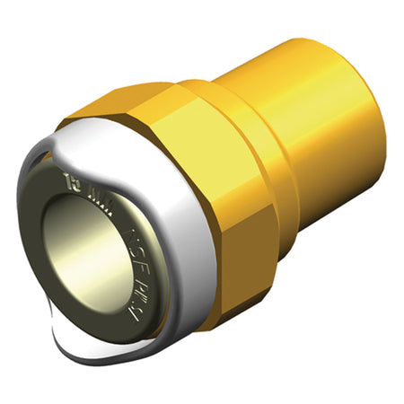 Whale adapter til messing 1/2''-15 mm set fra siden