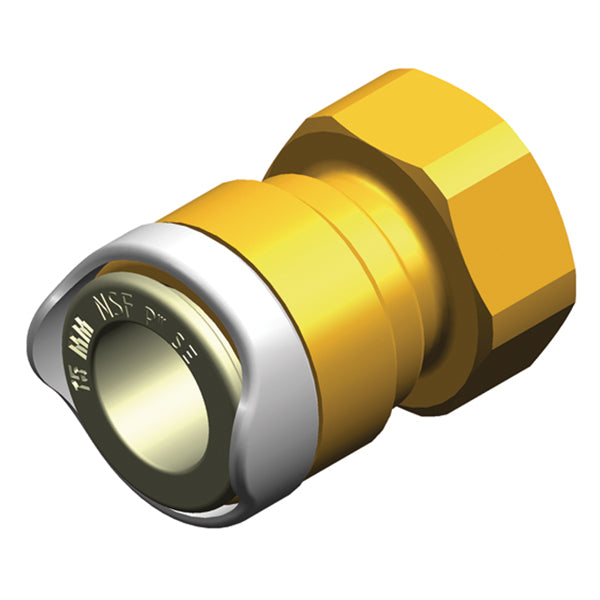 Whale adapter med 3/8'' gevind set fra siden