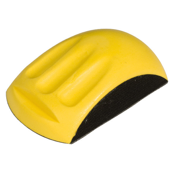 Mirka slibeklods i 150 mm størrelse, set fra siden med tydelig struktur.