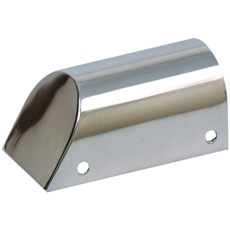 SeaTec endestykke set fra siden med målene 32x75x32 mm.