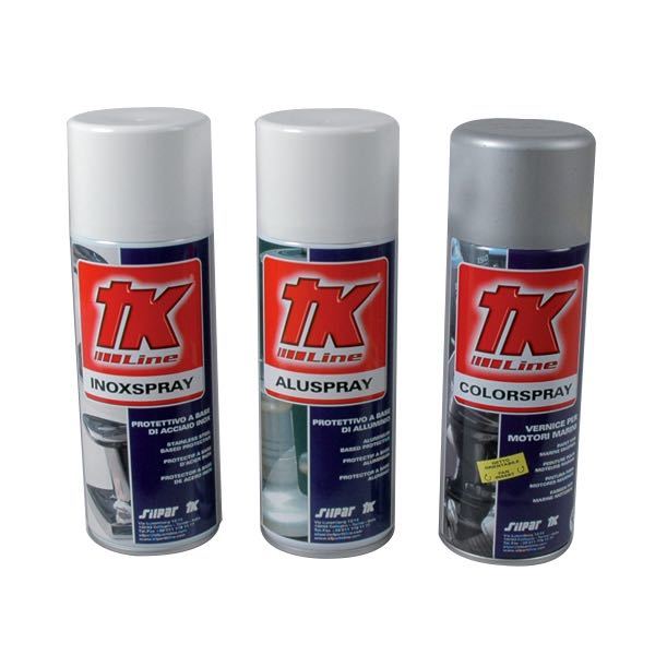 TK Line zinkspray i spraydåse, klar til brug til motormaling.