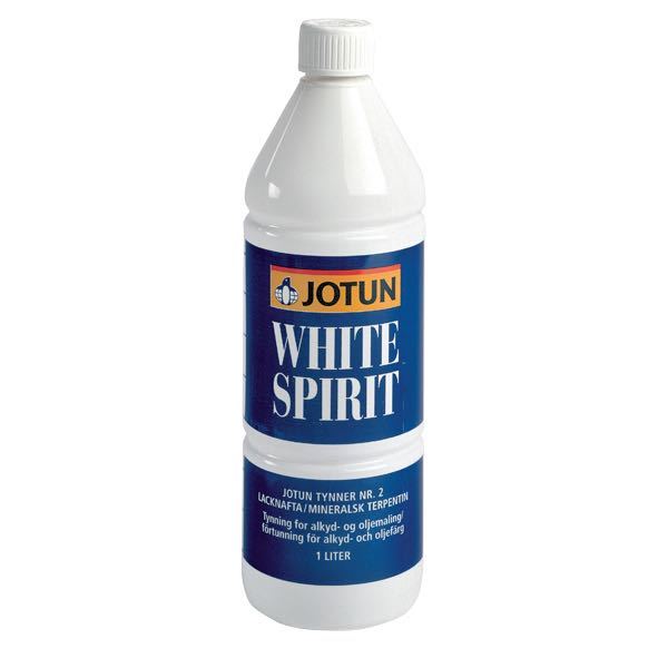 Jotun, fortynner nr 2 white spirit i en 1 L flaske.